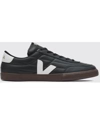 Veja - Panenka Low-Top O.T. Leather Sneakers With Contrast Logo - Lyst