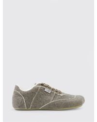 MM6 by Maison Margiela - Anatomic Washed Cotton Canvas Sneakers - Lyst