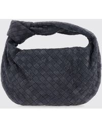 Bottega Veneta - Jodie Intrecciato Suede Leather Shoulder Bag - Lyst