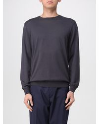 Kangra - Cotton And Silk Crew Neck Pullover - Lyst