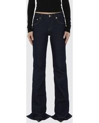 Haikure - Chewy Low-Waist Flared Jeans With Hem Slit - Lyst