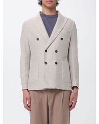 Circolo 1901 - Double Breasted Linen And Cotton Blazer - Lyst