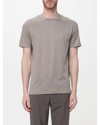 Emporio Armani - Cotton Blend T-Shirt - Lyst