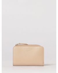 Emporio Armani - Grained Leather Continental Wallet - Lyst