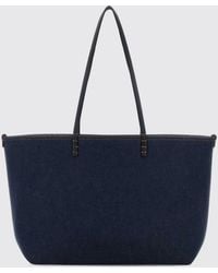 Fendi - Roll Cotton Denim Bag - Lyst