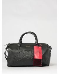 Sprayground - Faux Leather Duffle Bag With Embossed Logo - Lyst