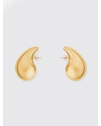 Bottega Veneta - Drop-Plated Sterling Earrings - Lyst
