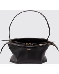 Loewe - Whisker Smooth Calfskin Shoulder Bag With Flat Handle - Lyst