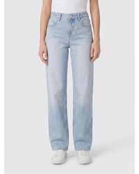 Victoria Beckham - Denim Straight Jeans - Lyst