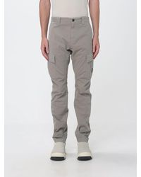 C.P. Company - Slim Fit Stretch Cotton Cargo Trousers - Lyst