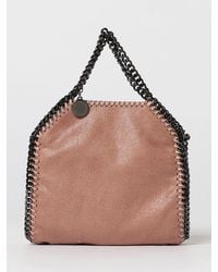 Stella McCartney - Falabella Synthetic Suede Micro Tote Bag - Lyst
