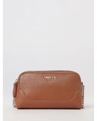 Twinset - Mini Borsa A Tracolla Modello Camera Bag Con Logo Metallico - Lyst
