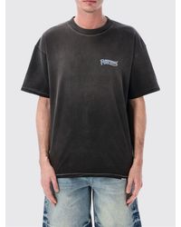 Represent - Cotton Crew-Neck T-Shirt With Logo - Lyst