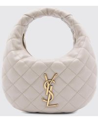 Saint Laurent - Icarino Quilted Nappa Hobo Bag - Lyst