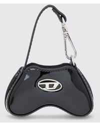 DIESEL - Play Patent Leather Charm With Mirror - Lyst