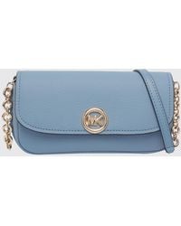 Michael Kors - Small Nolita Hammered Leather Shoulder Bag - Lyst