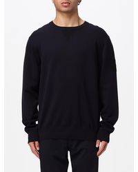OUTHERE - Crewneck Jumper With Dropped Shoulders - Lyst