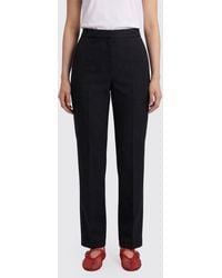Maison Margiela - Slim Fit Virgin Wool Trousers - Lyst