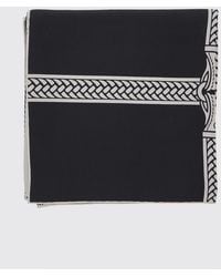 Fendi - Selleria Graphic Print Square Silk Foulard - Lyst