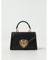 Dolce & Gabbana - Devotion Bag In Leather - Lyst