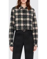 P.A.R.O.S.H. - P.A.R.O.S.H. Check Cotton Shirt With A Classic Collar - Lyst