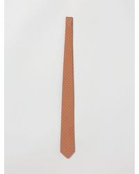 Ferragamo - Silk Tie With Elephant Print - Lyst