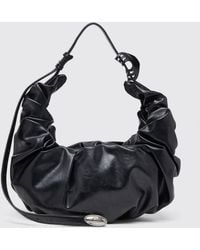 DIESEL - Grab-D Ruched Polyurethane Bag - Lyst