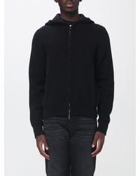 Fendi - Pure Cashmere Zip-Up Hooded Cardigan - Lyst