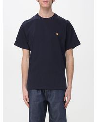 Carhartt - Cotton T-Shirt With Embroidered Logo - Lyst
