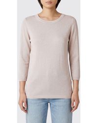Roberto Collina - Lurex Crew-Neck Sweater - Lyst