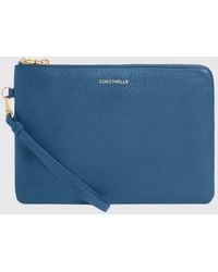 Coccinelle - C-Me Softy Grained Leather Pouch - Lyst
