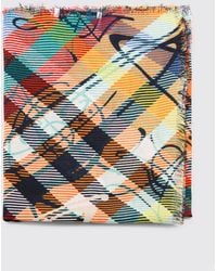 Vivienne Westwood - Printed Wool Scarf - Lyst