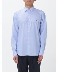 Brooksfield - Casual Striped Poplin Shirt - Lyst