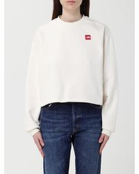 The North Face - Crew Neck Sweatshirt With Logo - Lyst