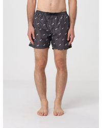 Gcds - Printed Polyester Swimsuit - Lyst