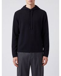 Lisa Yang - Pure Cashmere Knit Hoodie With Drawstring And Ribbed Trims - Lyst