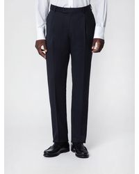 Luigi Bianchi - Single-Breasted Pure Virgin Wool Suit With Notch Lapels - Lyst
