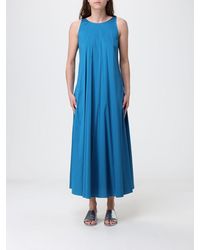 Max Mara - Cotton Blend Midi Dress - Lyst