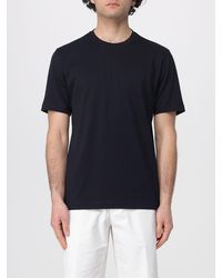 Zanone - Basic Cotton And Silk T-Shirt - Lyst
