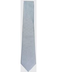 Giorgio Armani - Polka Dot Silk Tie - Lyst