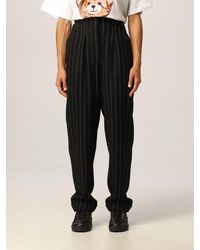 Moschino - Pants In Pinstripe - Lyst