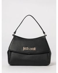 Just Cavalli - Grained Faux Leather Bag - Lyst