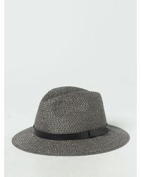 Emporio Armani - Cappello in carta tessile - Lyst