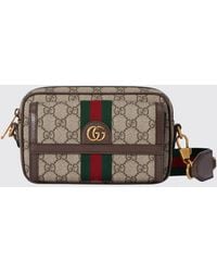 Gucci - Ophidia Gg Supreme Canvas Bag - Lyst