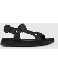Camper - Oruga Leder Sandale - Lyst