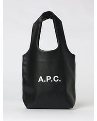 A.P.C. - Ninon Small Tote Shoulder Bag - Lyst
