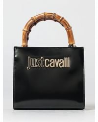 Just Cavalli - Brushed Faux Leather Bag - Lyst