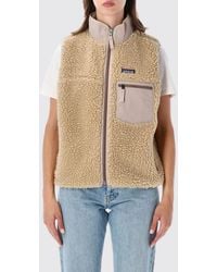Patagonia - Classic Retro-X High-Neck Fleece Vest With Patch Pocket - Lyst