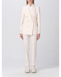 Womens Clothing Suits Trouser suits Tagliatore 0205 Synthetic Two-piece Suit in White 