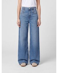 Isabel Marant - Lemony High-Waisted Wide-Leg Jeans - Lyst